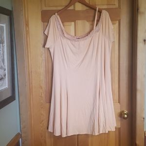 Torrid Light Pink Midi Dress
